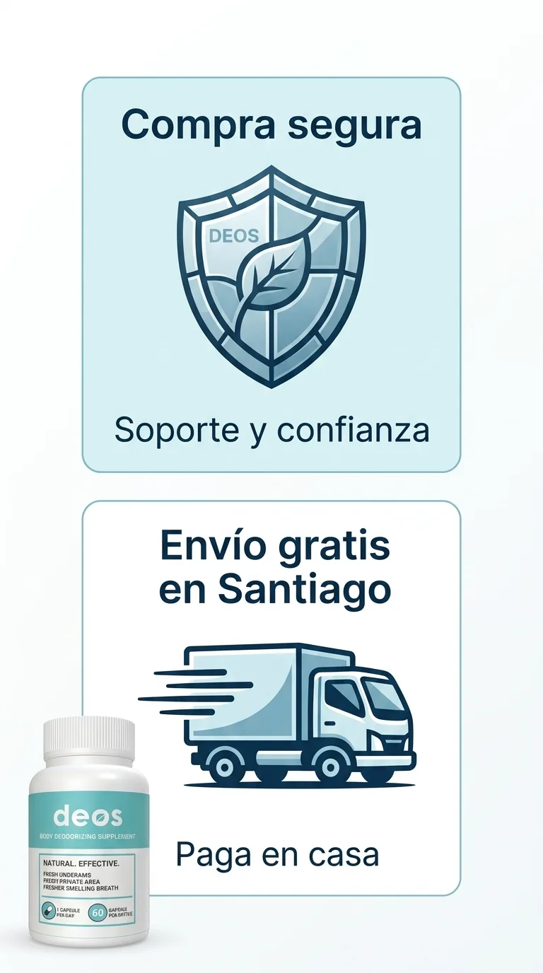 Adiós Al Mal Aliento - DEOS SUPLEMENTO – DESODORANTE INTERNO