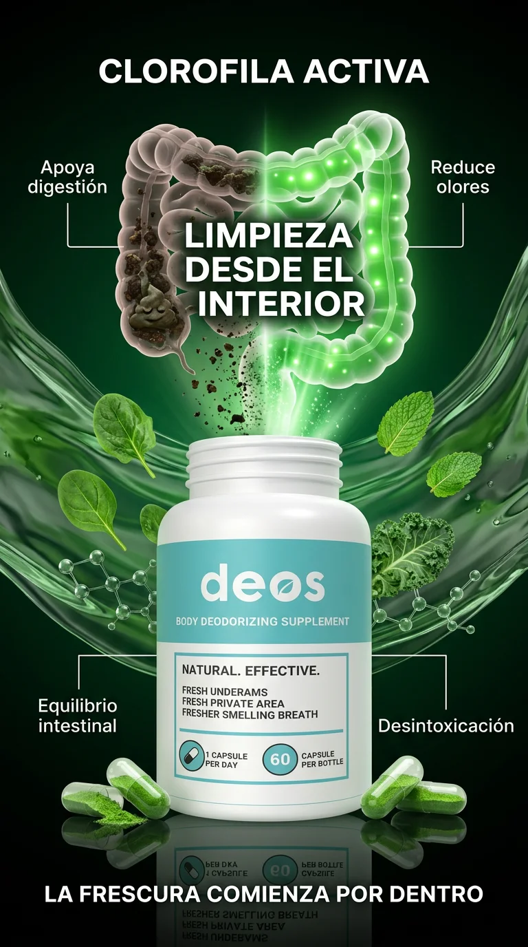 Adiós Al Mal Aliento - DEOS SUPLEMENTO – DESODORANTE INTERNO