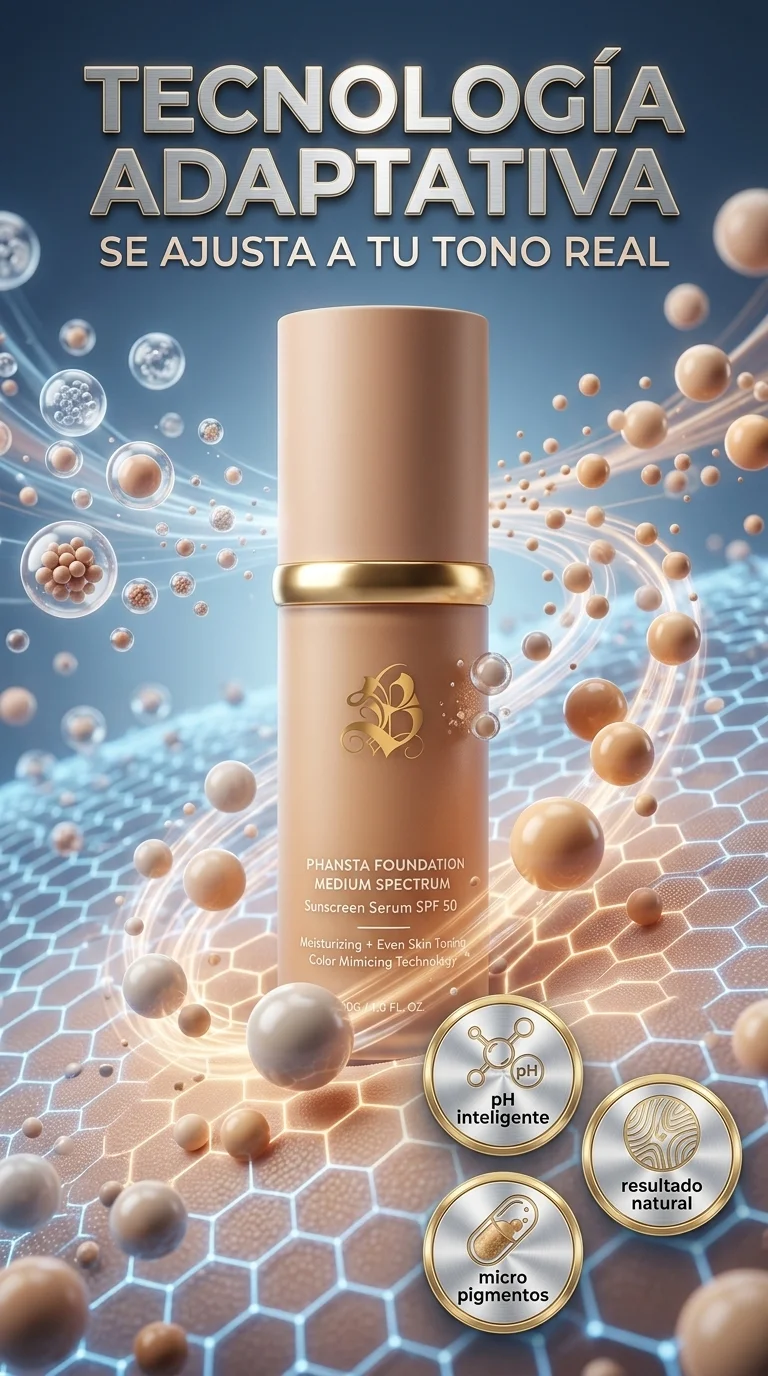 Base Adaptativa Biomimic 4 en 1™ – Tono Perfecto Inteligente