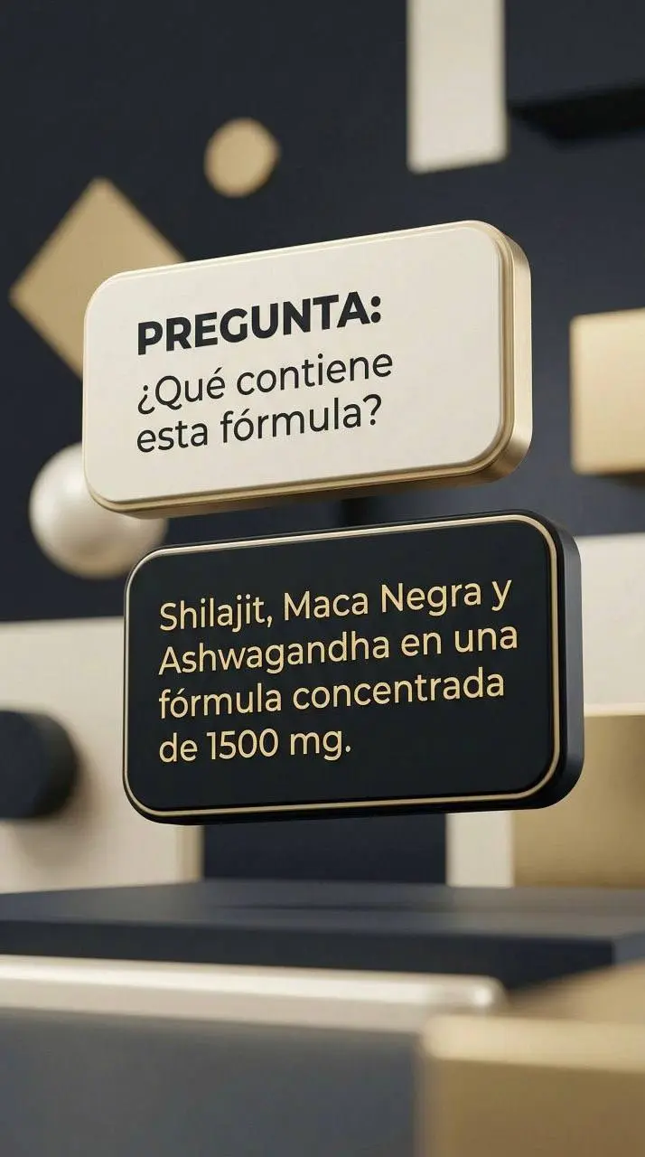 SHILAJIT TESTOSTERONA - (CHAO AL VIAGRA)+ MACA NEGRA